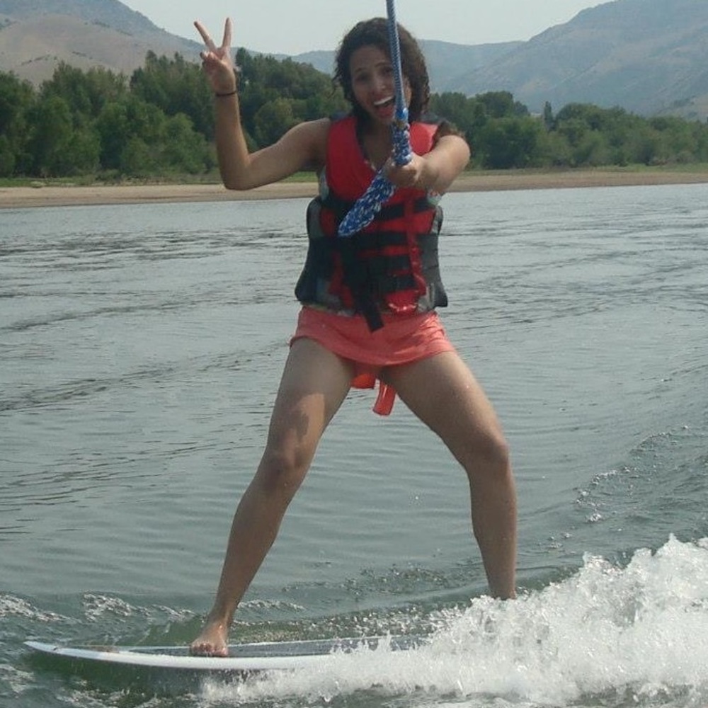 Tie-On Skirt with Slit